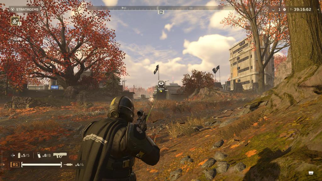 Liberator at 50 meters