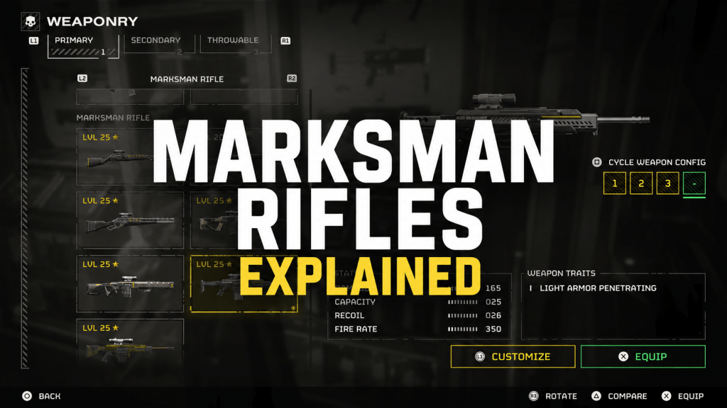 Helldivers 2 Marksman Rifles Ranked by Combat Role